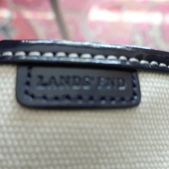 Lands' End Multicolor Striped Tote Bag - Picture 6 of 16